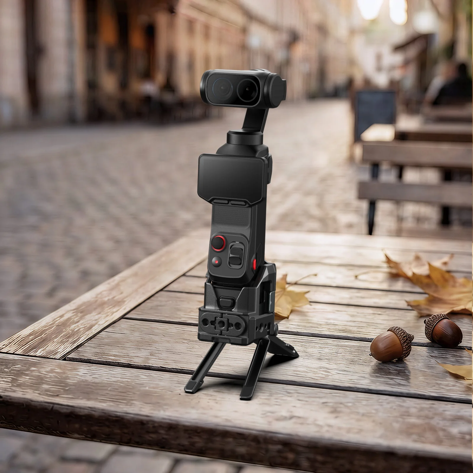 SmallRig Anbaubare Halterung für Insta360 Luna Ultra / Luna Pro Funktioniert als Arca-Swiss-Platte Magnetische Montageplatte Tischstativ – Detail 1