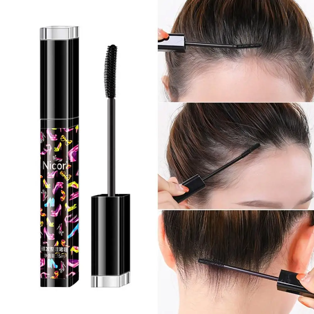 

15ml Hair Finishing Stick Broken Hair Finishing Cream,Anti-Frizz Hair Styling Stick For Flyaway Taming & Volumizing Hair Mascara