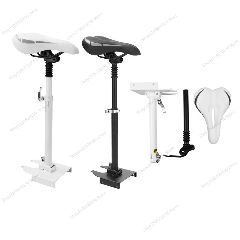 For Electric Scooter Seat M365 Universal Foldable No-Drill Adult Shock Absorbing Saddle