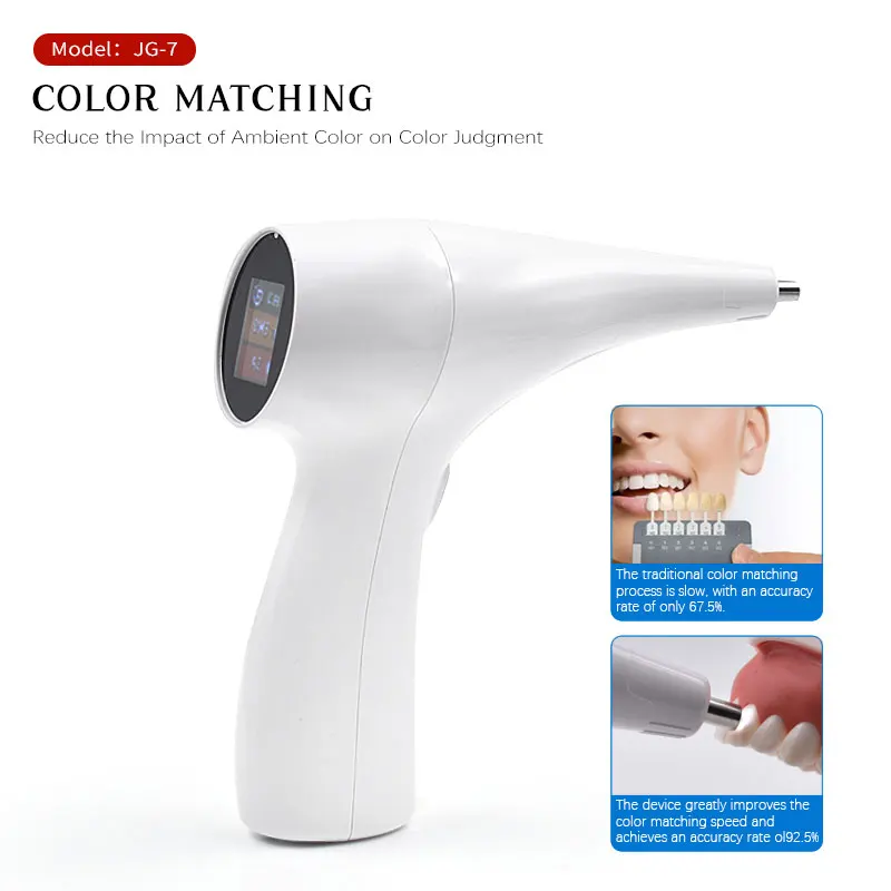 

Dental Intelligent Tooth Color Comparator High Accuracy Digital Shade Guide Corrector With Lcd Screen For Dentist