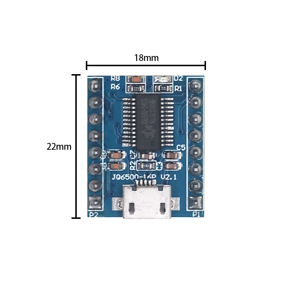  JQ6500 Voice Sound Module USB Replace One to 5 Way MP3 Voice Standard 16Mbit/32Mbit