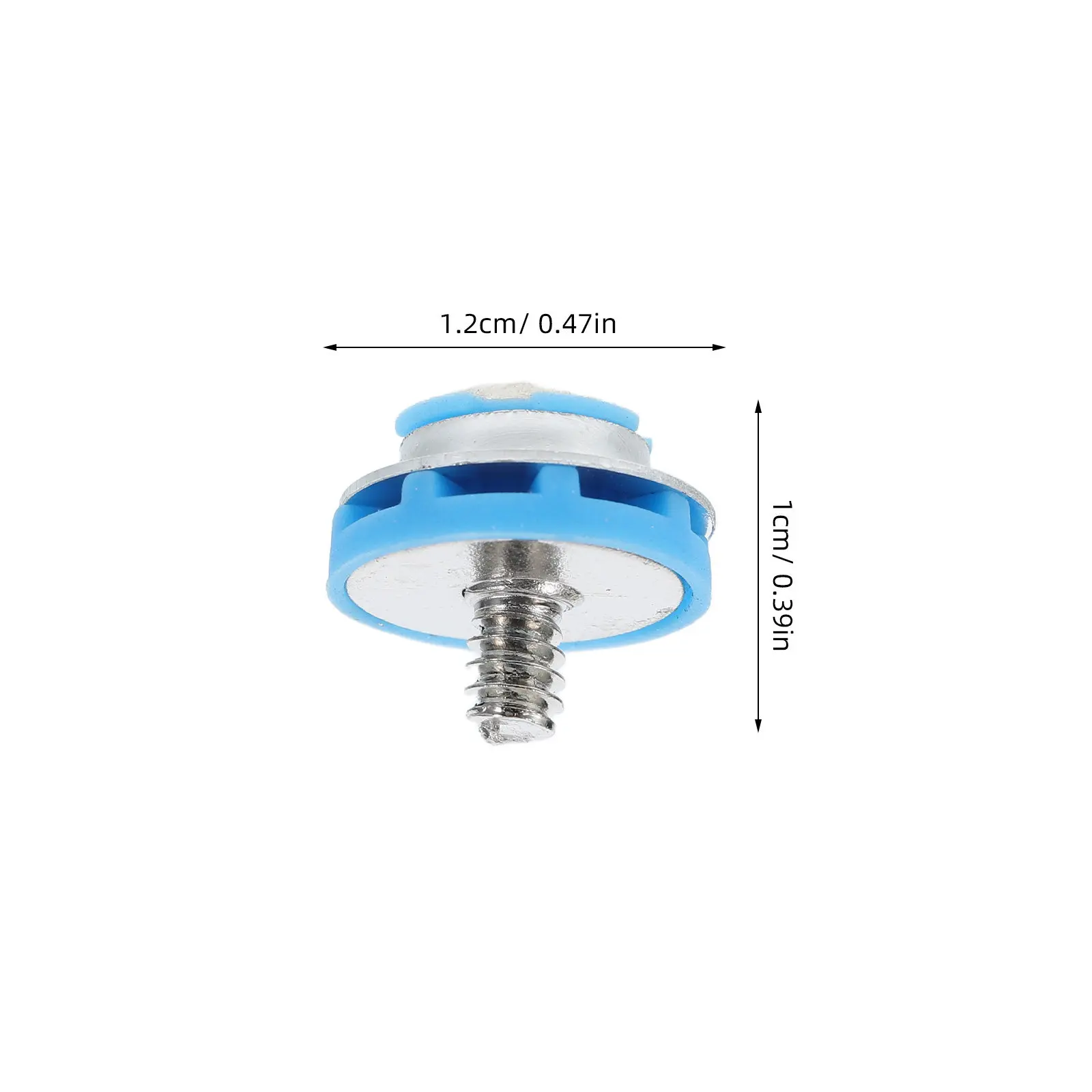 10Pcs Mini Computer Hard Drive Screws Shock Absorbing Design for Pc Case Electronics Repair Replacement Small Screws