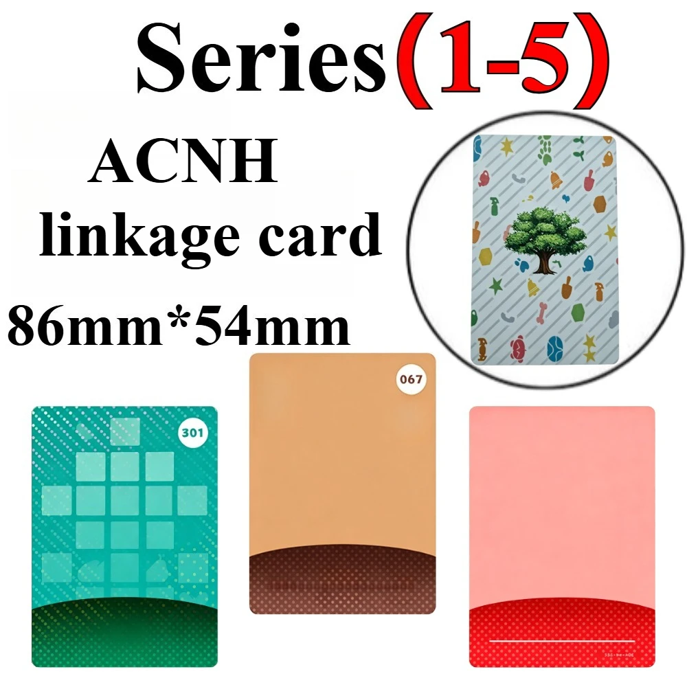 Carte de liaison 001 à 448 S1 à S5 pour NS Switch NTAG215, impression NFC, Zoo, une variété de cartes d'animaux adorables