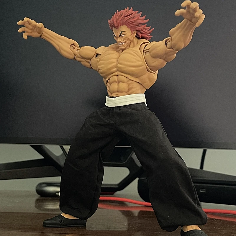 Original Anime Storm Toys Hanma Yujiro Yujiro Hanma Action Figure Collection Pvc Figurine Model Statue Doll Desk Decoration Toy