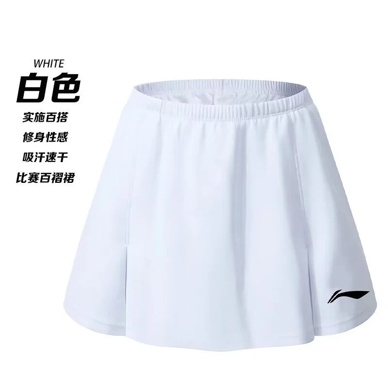 2026 New Badminton Table Tennis Racket Short Skirt Breathable Quick-drying Pleated Skirt Tennis Casual Sports Shorts Culottes