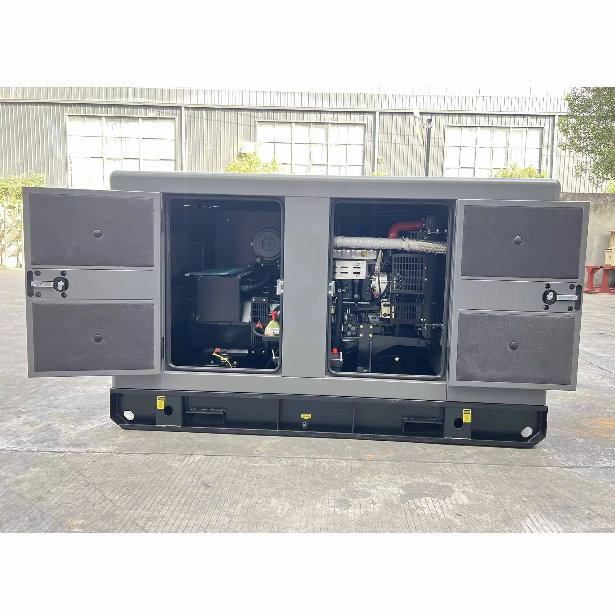 Premium Quality Stby 50HZ/60HZ Generating Power 20 KVA 20KVA 16KW 16 KW Grey Silent Generator with ATS