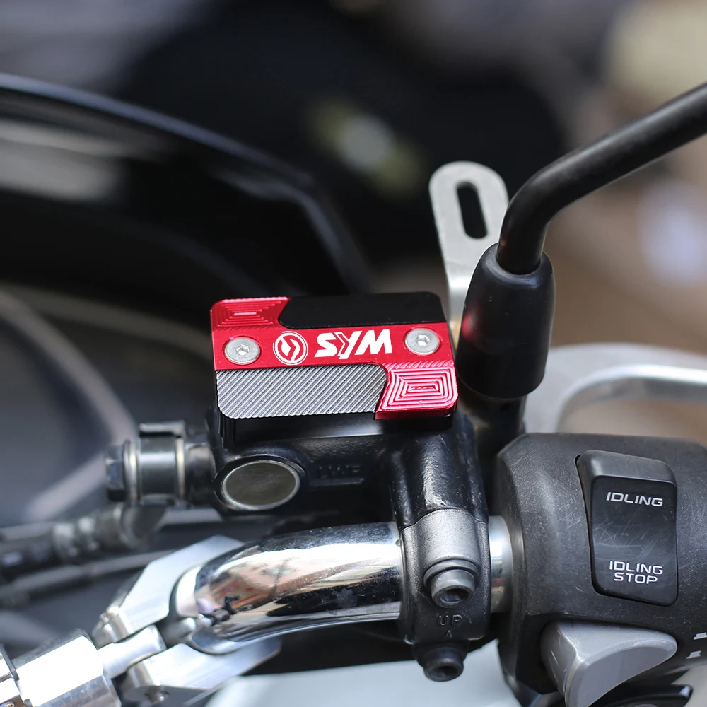 For SYM CRUISYM JOYMAX Z 300 JETX 150 ADX 125 300 TG400 Accessories Motorcycle Front Brake Fluid Cylinder Reservoir Cover Cap
