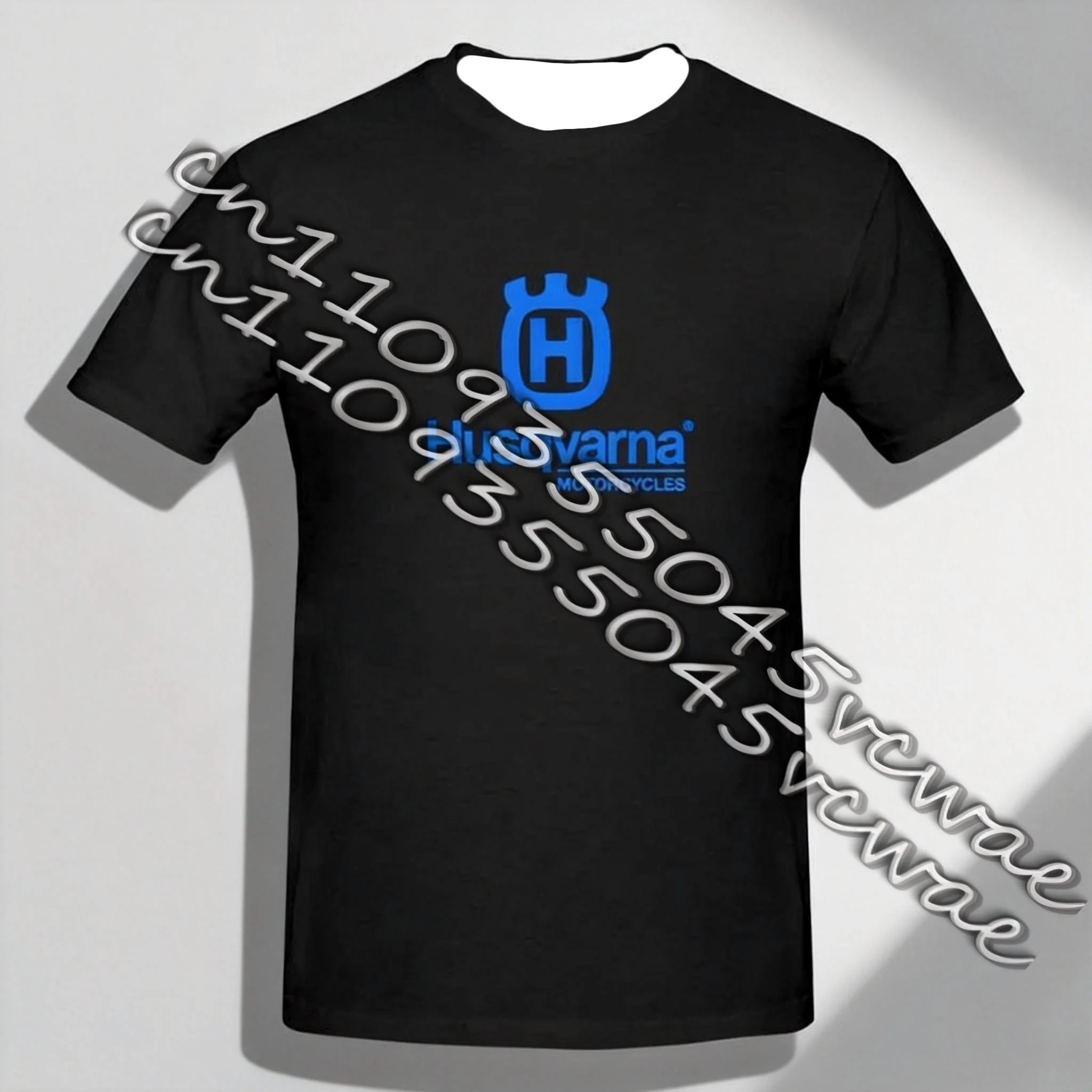 

Новая футболка с принтом мотоциклов Husqvarna 2026, 100% хлопок, повседневная, оверсайз, уличная одежда, графические футболки, топы, майки