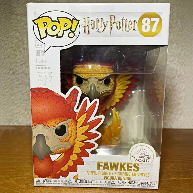 Funko Pop! Original Harry Potter Fawkes #87 Vinyl Figure Movie Collectible Model Desktop Ornament Toy Gift for Harry Potter Fans