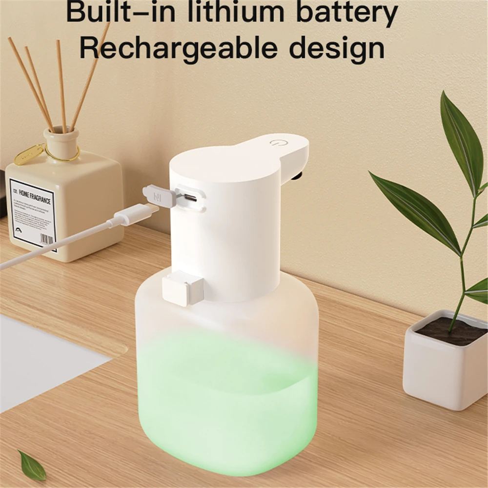 4 Gears Adjustable Automatic Sensor Foam Distributor Wall mount Soap Dispenser Touchless Inductive Liquid Generator Hand Washer