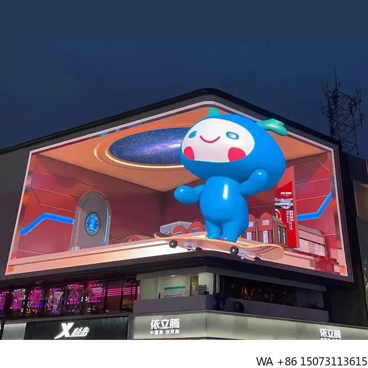 

Fixed LED Advertising Screen Seamless IP65 Waterproof P4/P6/P8 Outdoor Digital Signage