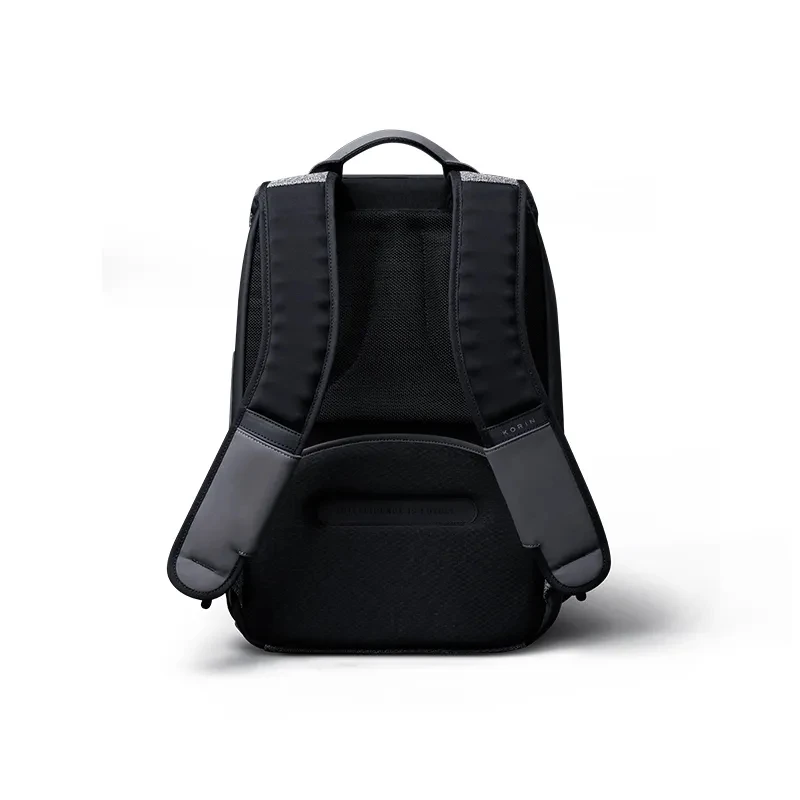 Korin SnapPack Anti-theft Anti-Cut Backpack for Men Women 16 inch Laptop Waterproof 180 Degree Shell Opening w/ USB Charging