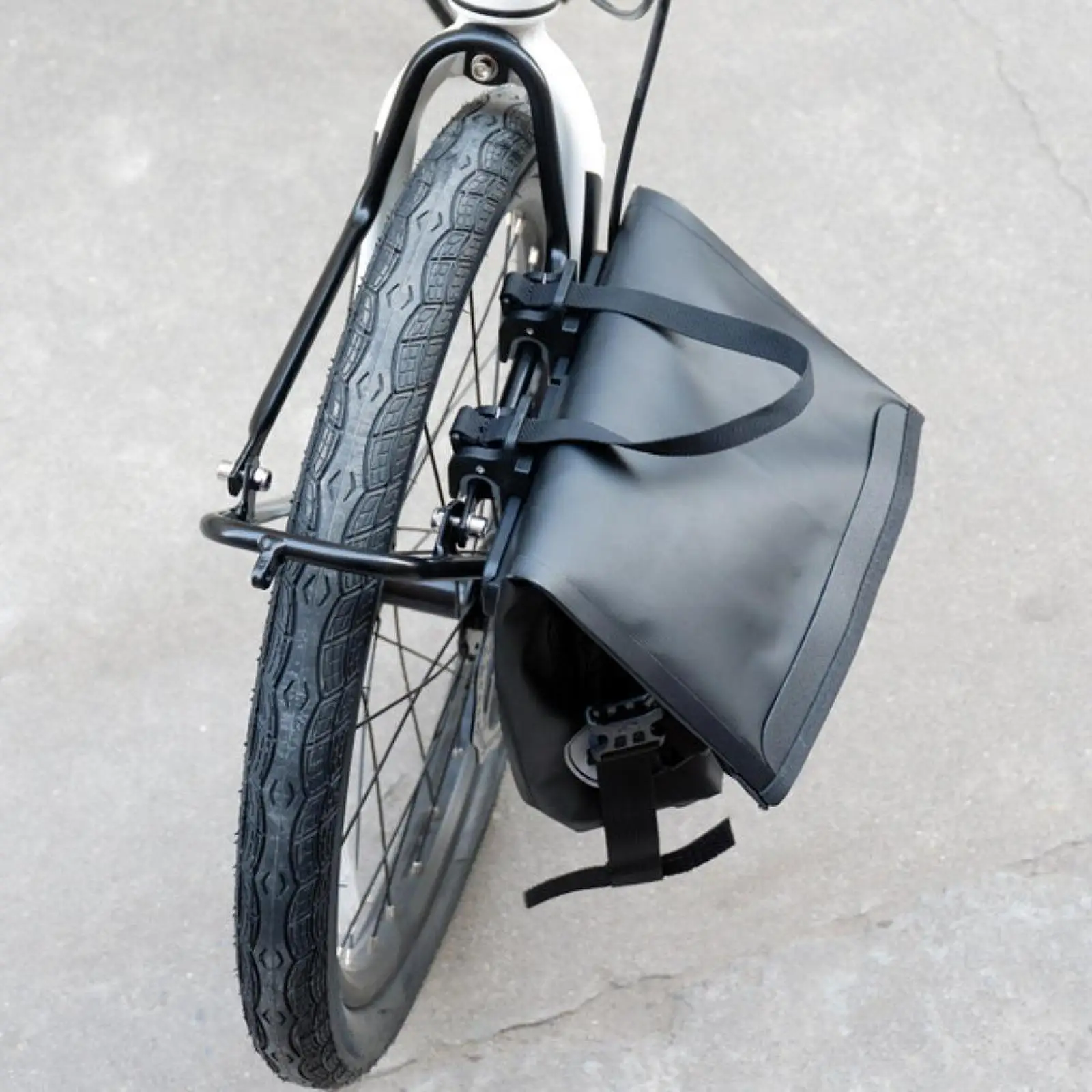 Professional Low Center Cargo Front Rack Reliable Bike Pannier for Folding Bicycle Disc Brake Ready Aluminum Alloy
