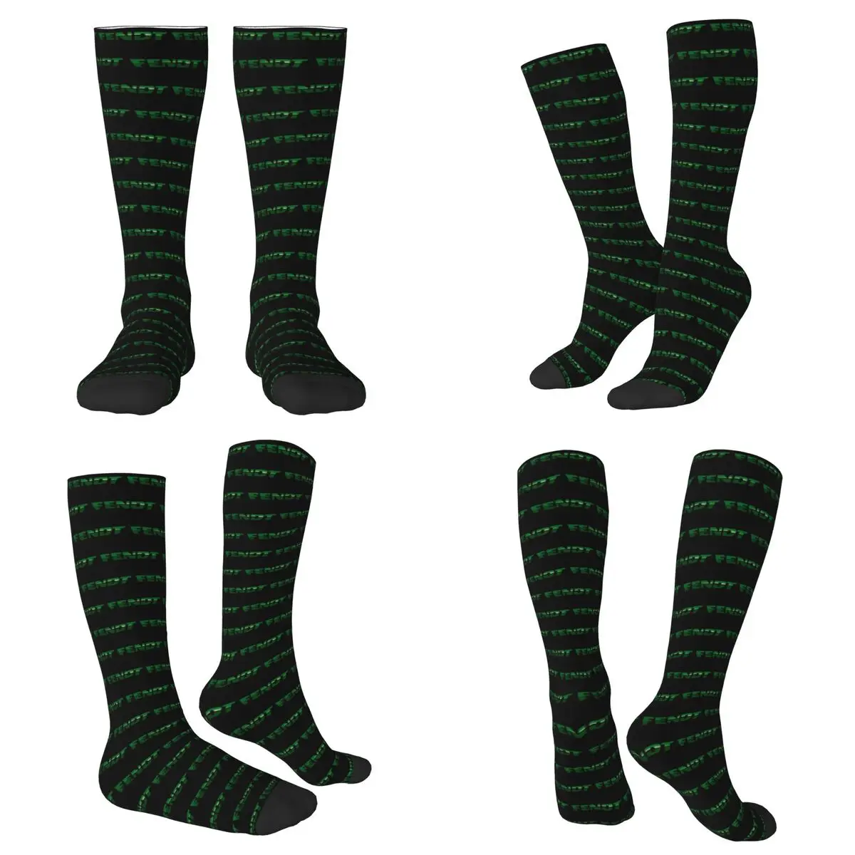 

All Seasons Fendt German Tractors Socks Harajuku Sport Middle Tube Socks Soft Fashion Stockings for Men Women