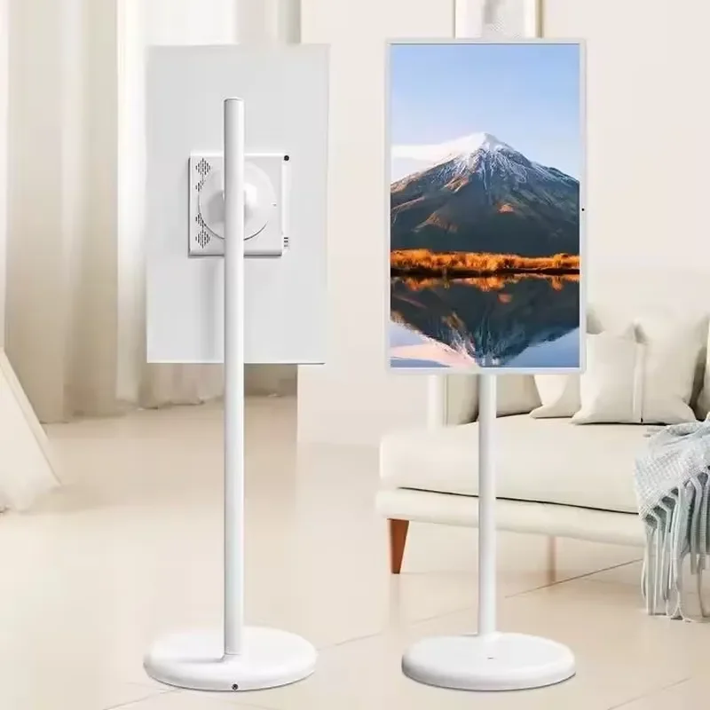 32 Inch Portable Smart TV LCD Touch Screen Wireless Rechargeable Long Battery Life Interactive Monitor for Home Travel