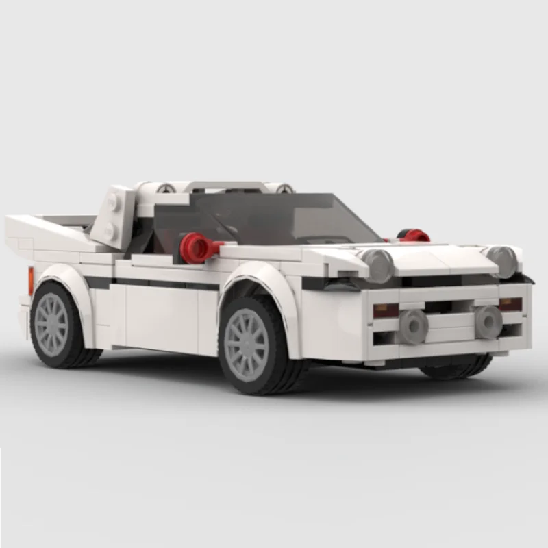 MOC Brick Technical Car Speed Champion Racer Building Block Sports Supercar Creative Garage Vehicle Technique Set Kids Toys Boys