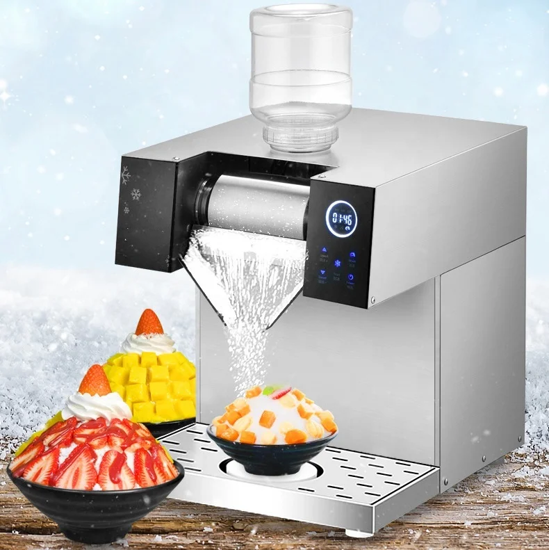 Full Automatic Milk Snowflake Ice Small Business Industrial Commercial Snow Ice Machine Maker