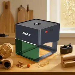 DAJA Laser Engraver CNC DIY DJ6 Laser Engraving Machine 3000mw Fast Mini Logo Mark Printer Cutter Woodworking Wood Plastic