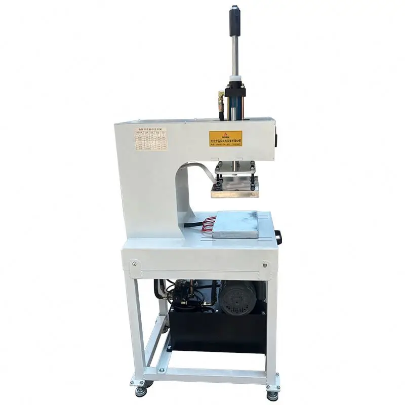 Large Size Hydraulic Single Station up and Down Heat Pressing Machine  Printing Leather Pleat and Embossing