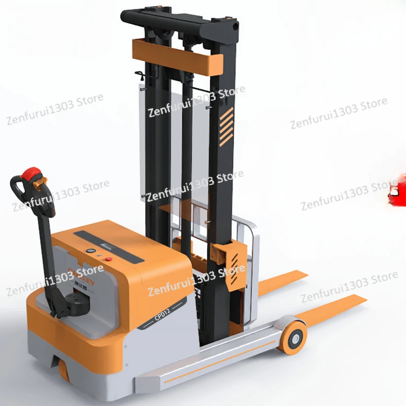 Legless Forklift, Electric Small Counterweight Forward Stacker Handling Hydraulic Loading and Unloading 1.5T2 Tons