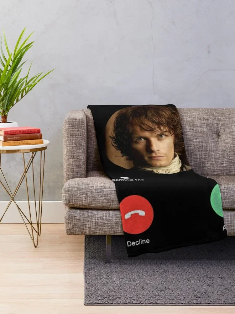 Gifts For Men Jamie Fraser Calling Cute Gift Throw Blanket Loose decorative Bed christmas gifts Blankets