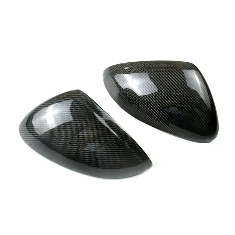 Real Carbon Fiber Rear View Mirror Covers For Macan 2014-2022 Door Side Wing Mirror Cap