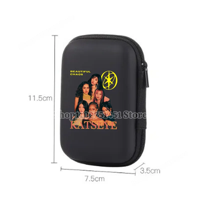 1Pcs Popular K-Katseye Storage Card Games Box Card Sleeves Board Game Tarot Poker Cards Protector Multicolor Fans Birthday Gifts
