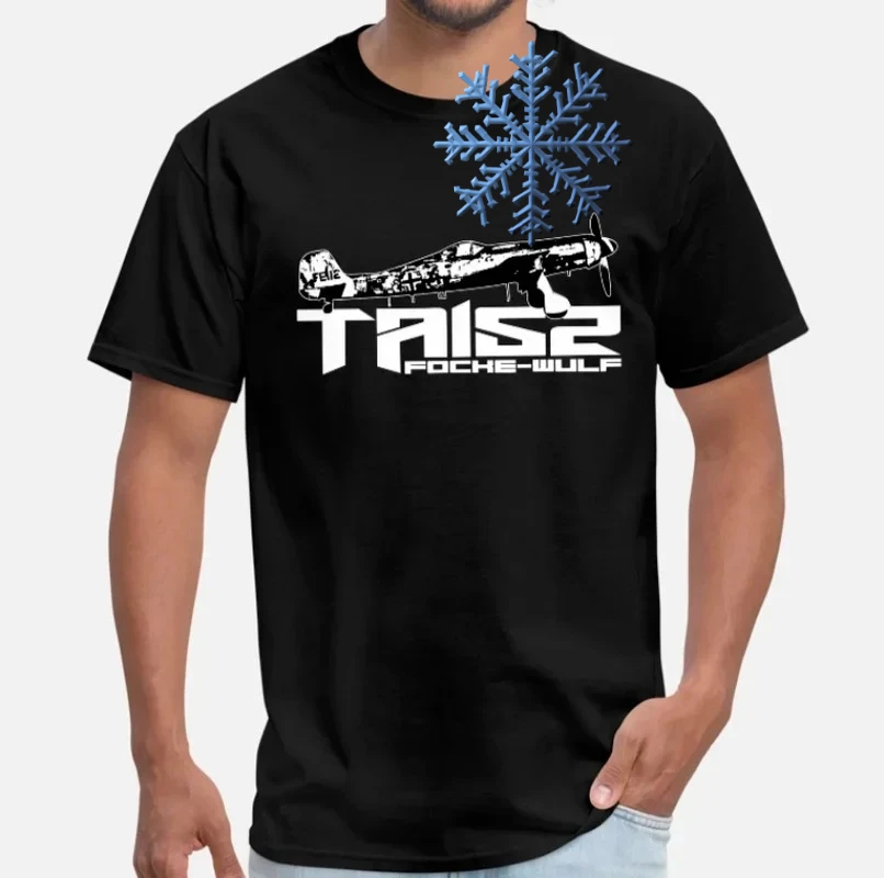 The Ta152 High-altitude Fighter-interceptor Men's T Shirt Short Sleeve Casual 100% Cotton O-Neck Summer TShirt