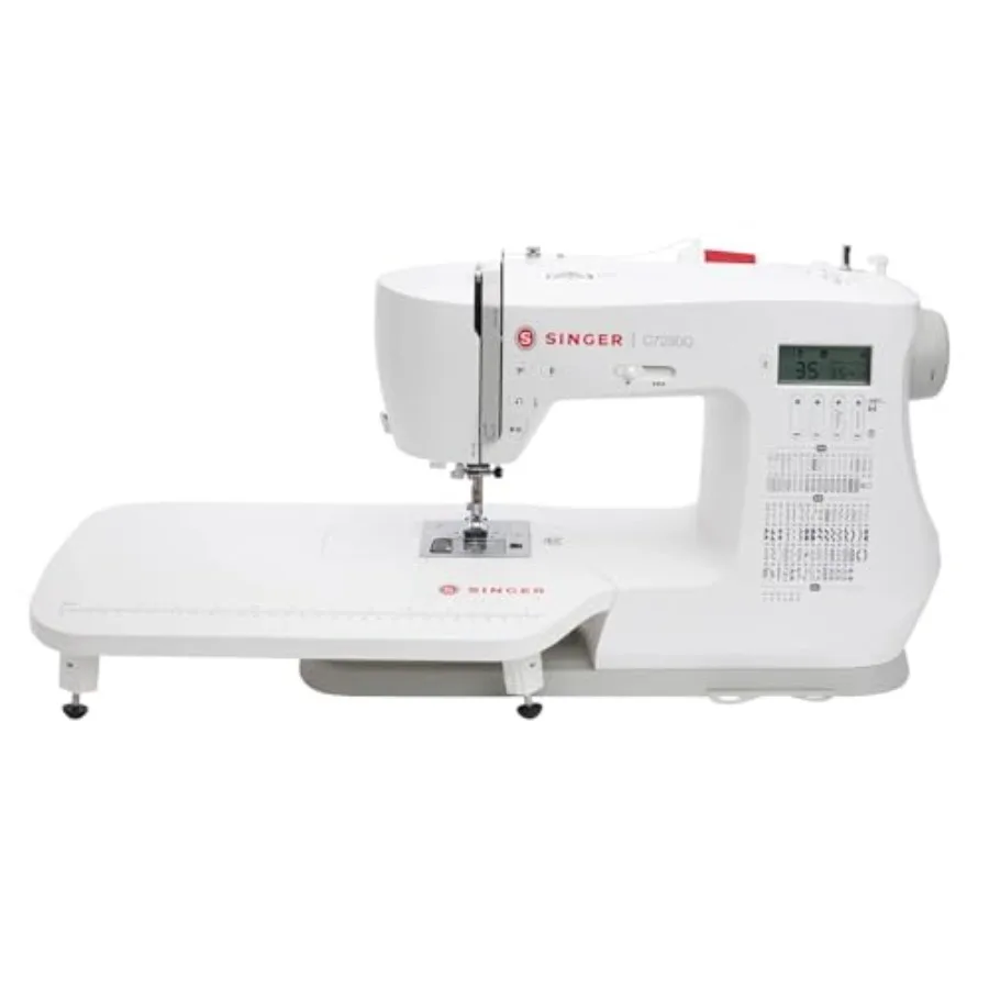 

Компьютеризированная швейно-вышивальная машина C7290Q с расширительным столом, 12 прижимных лапок, 417 видов строчек, 1-шаговое соединение концов нити