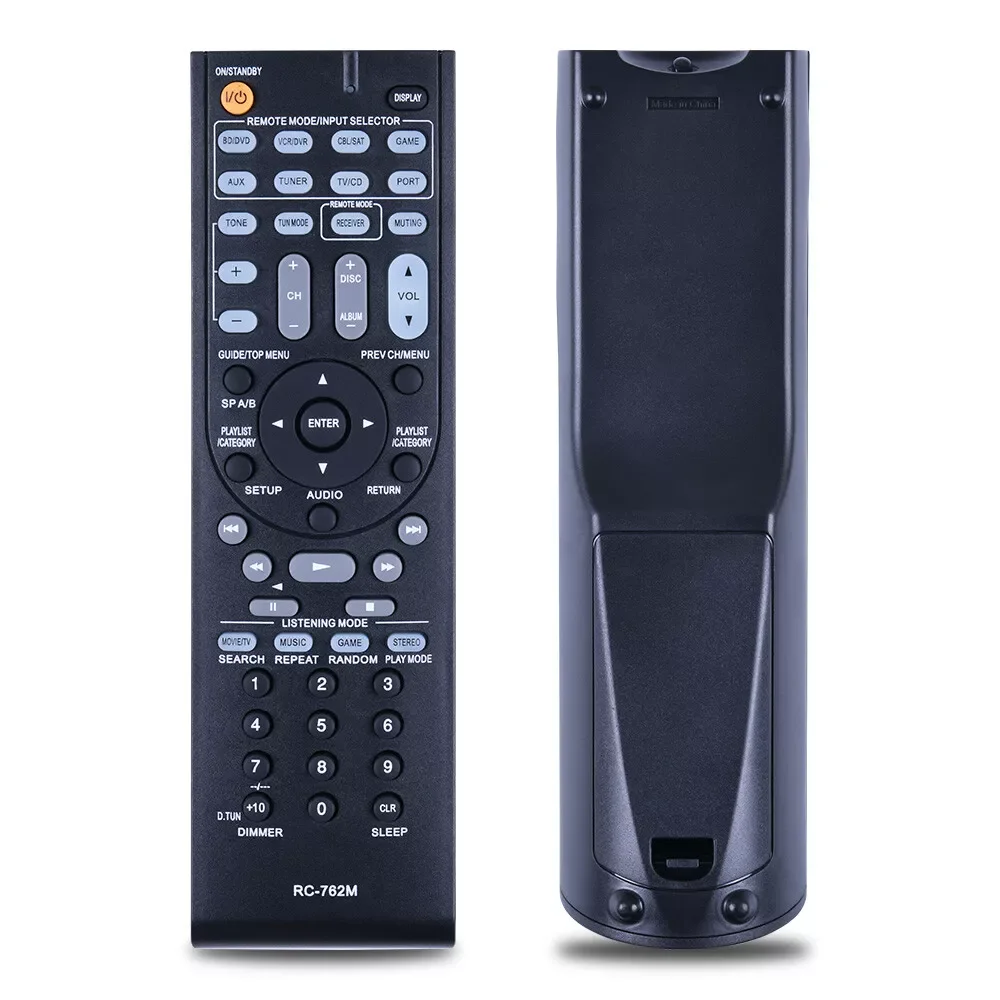 New RC-762M Remote Control For Onkyo AV Receiver HT-R290 HT-R380 HT-R538 AVX-290