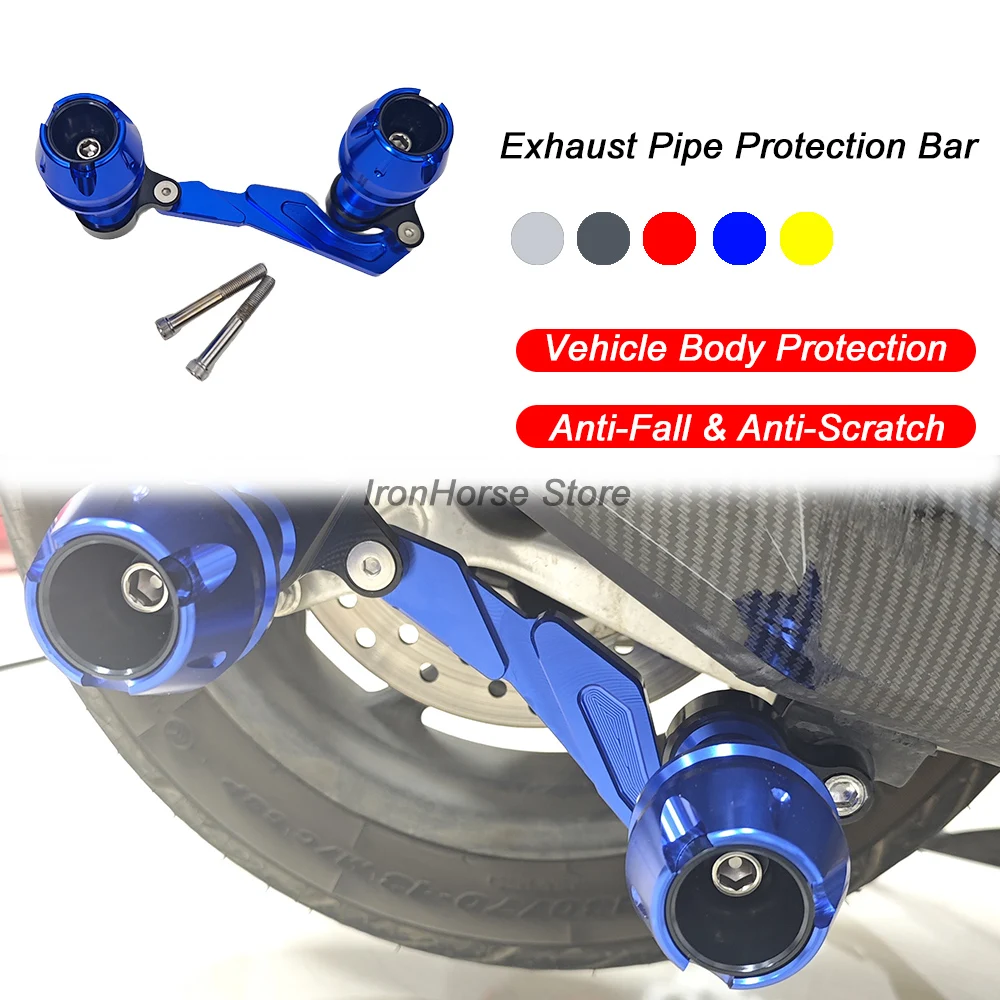 

Motorcycle Anti-Crash Accessories for Honda PCX160 Frame Sliders, Front Fork Sliders, Muffler Pipe Sliders, Crash Bar