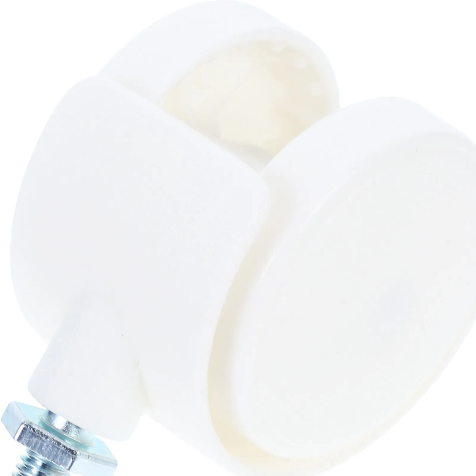 4Pcs Plastic Swivel Caster Wheels for Furniture Effortless Mobility Quiet Operation Simple Installation Replacement Wheel