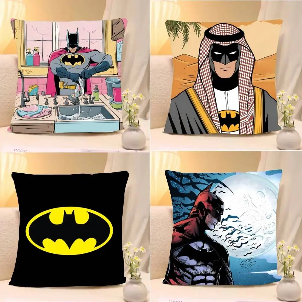 Cool-B-batman-S Classic Throw Pillow Covers Pattern Cushion Cover Suitable For Sofa Bedroom Car Pillow Cover