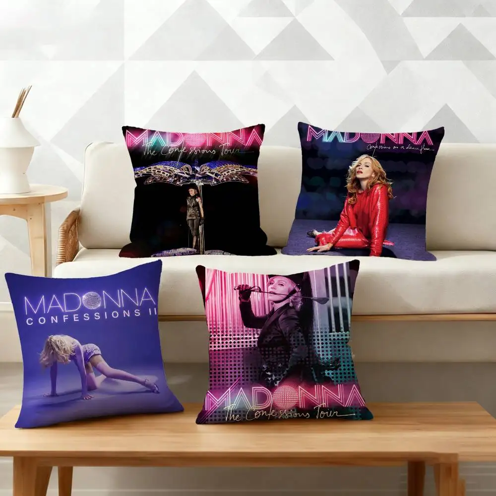 Singer M-madonna confessions Pillow Case Cushion Cover Throw Pillow Case For Car Sofa