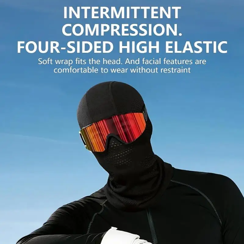 وشاح حراري شتوي ثلجي لركوب الدراجات قناع وجه كامل بالاكلافا مقاوم للرياح في الهواء الطلق دراجة نارية رياضية للتزلج وركوب الدراجات غطاء للرقبة غطاء بطانة #2