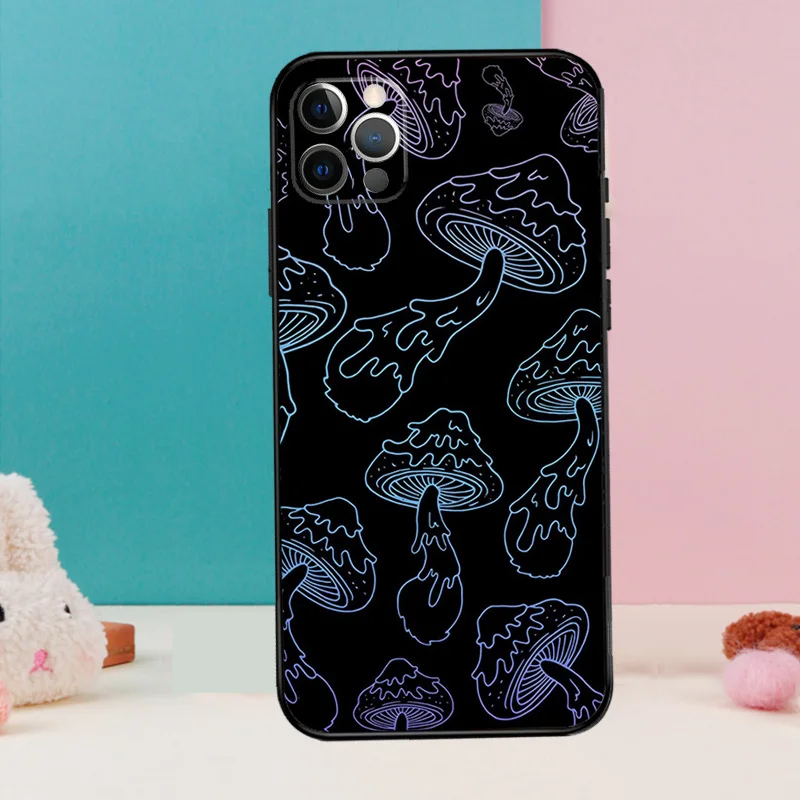 Skull Gothic Creepy Pastel GothสําหรับiPhone 16 15 14 13 12 11 Pro Max 12 13 Mini XR 15 16 Plus 16eฝาครอบCoque