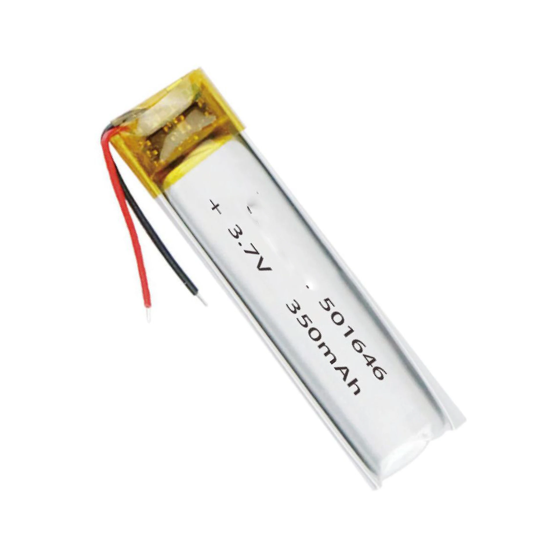 

2/5/10/20 Pcs 3.7V 350mAh 501646 Lithium Polymer Ion Battery 2.0mm JST Connector