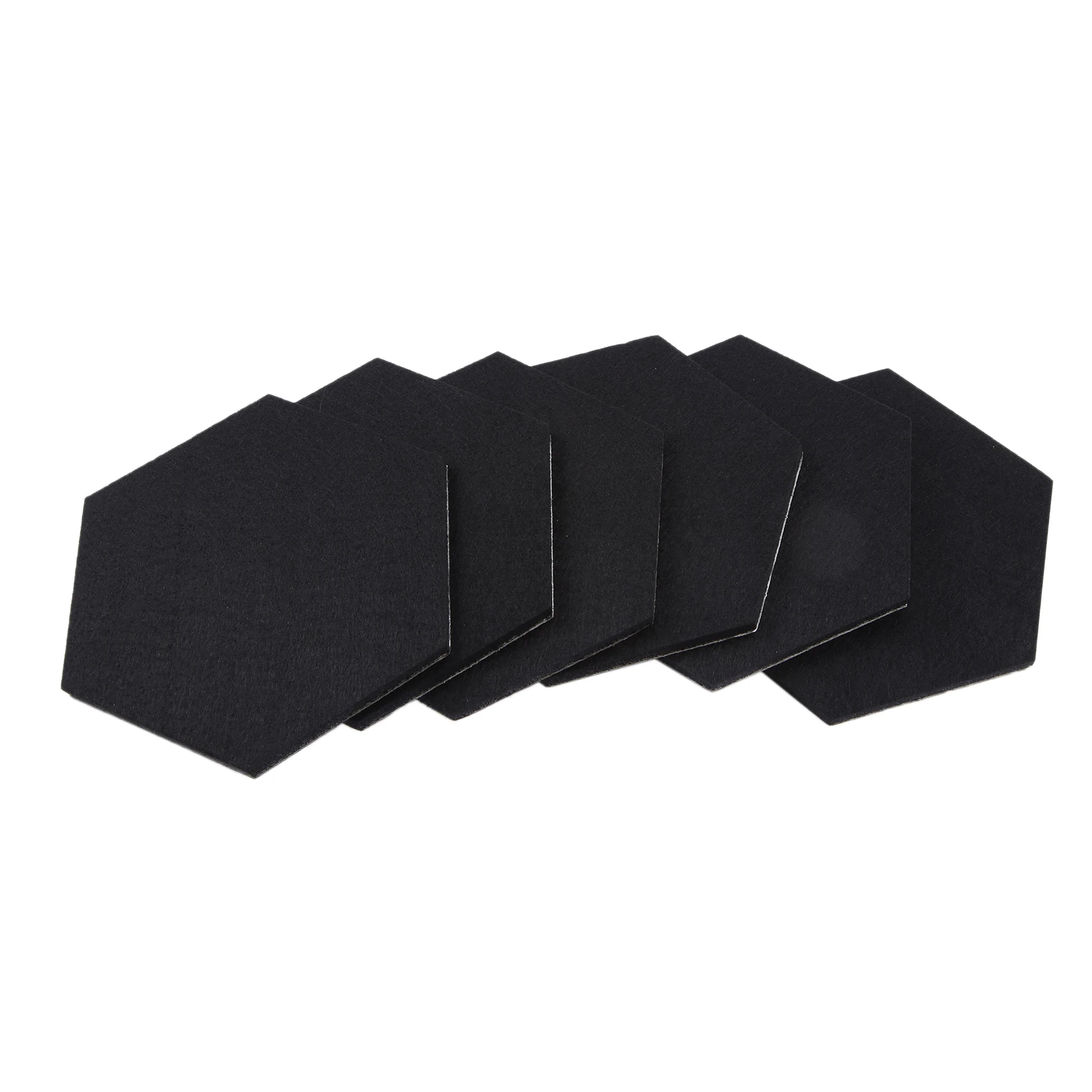 Felt Memo Board Decorative Notice Board Hexagon Bulletin Board,Felt Cork Board Tiles,Pin Board Wall Decor For Photos,Memos(20 X