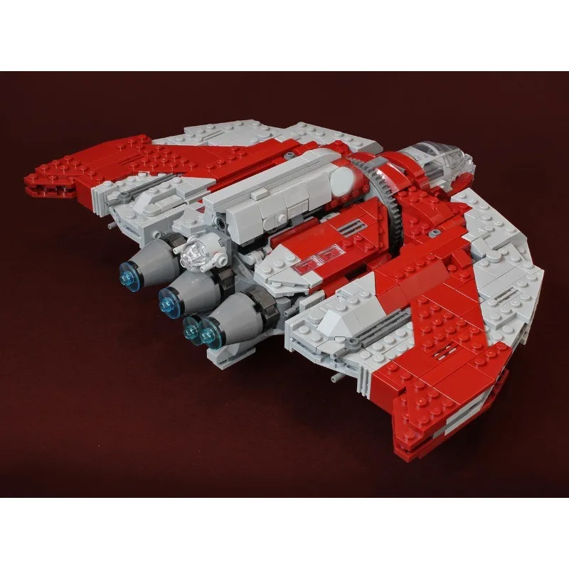 Moc Jedi Shuttle Set 530 MOD Modèle Kit de construction nuits Autobloquant Briques jouets pour enfants Anniversaire Cadeau de Noël 75362 Pcs T-6 Nouveau