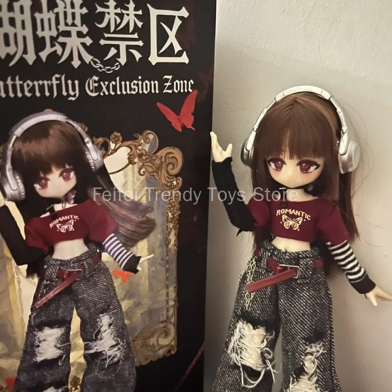 Original 16cm Momotale 1/8 Point Mjd Vinyl Dolls Blind Box Mystery Box Caixa Caja Kawaii Dolls Mystery Gift Anime Figure Toy