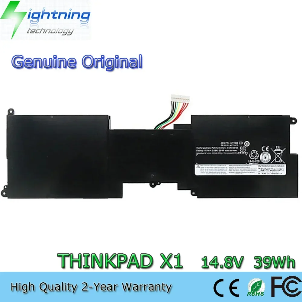

Новый оригинальный аккумулятор для ноутбука 42T4936 14,8 В 39 Втч для Lenovo ThinkPad X1 2011 Gen 1st TP00025A 42T4977 и т. д.