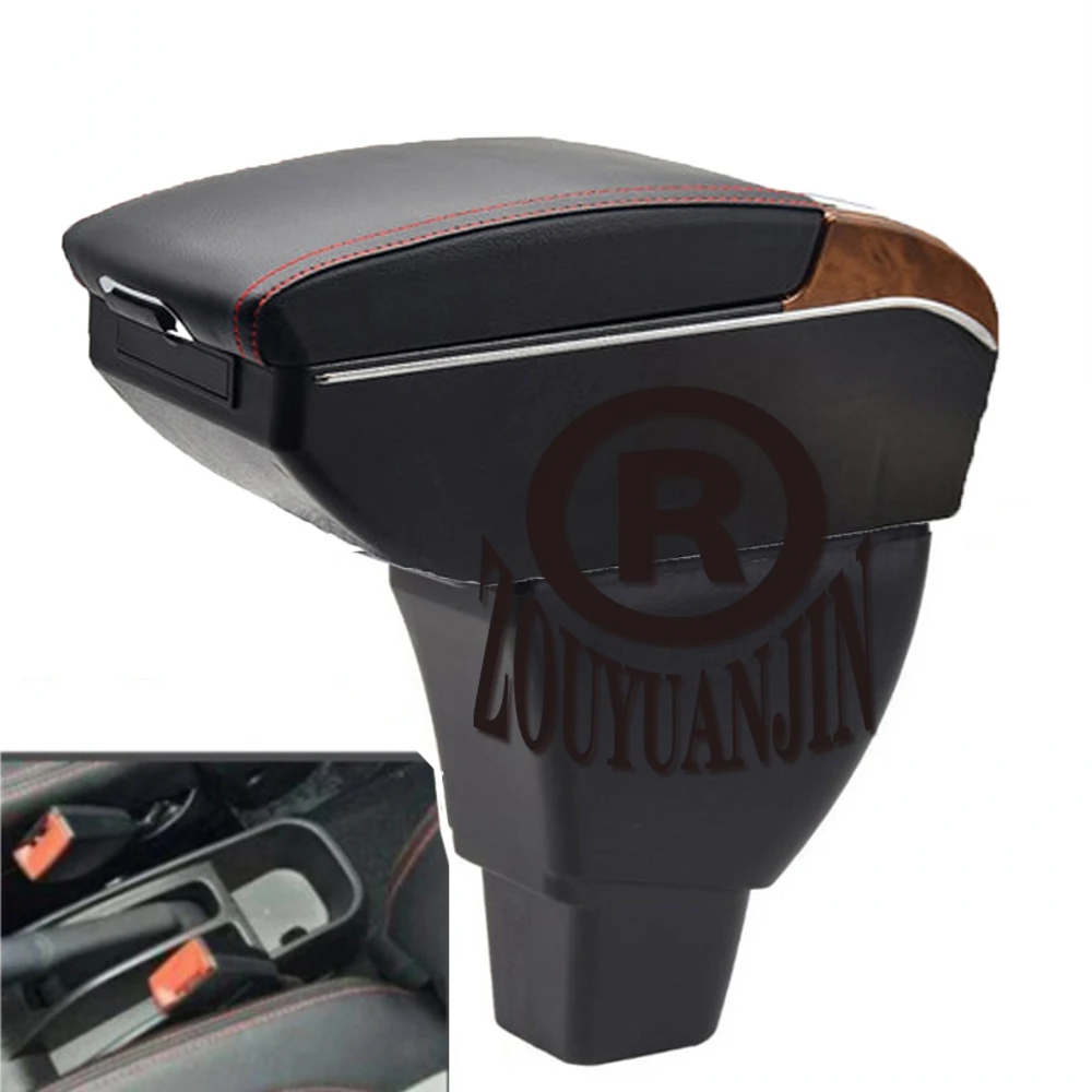 

For Toyota Ist Armrest Box Retrofit Parts Center Console Special Storage Space Car Elbow Rest with USB