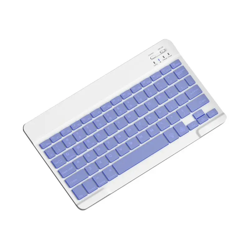 Top Deals 10Inch Backlit Keyboard Bluetooth Protable Mini Mute Keyboard For Cell Phones Tablets And Laptops Wireless Keyboard