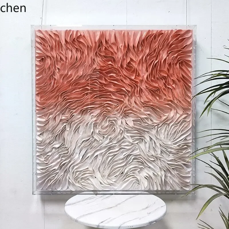 DSA acrylic 3d hanging art - gradient design for living room & bedroom