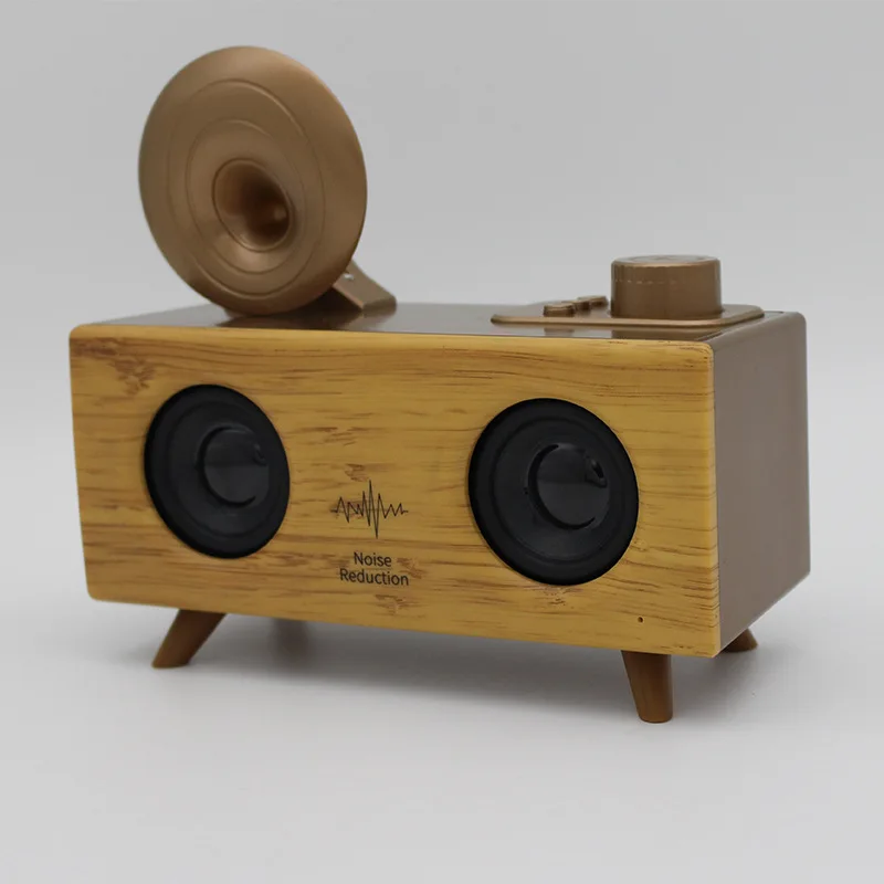 2023 Newest B6 B9Wireless BT5.2 Retro Wood Speaker Vintage Loudspeaker Support TF FM Radio Music Aux Subwoofer Classic Sound Box