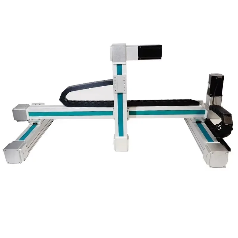 High Speed Long Travel 50-3900mm Cnc Synchronous Belt Linear Motion Guide Xyz Multi Axis Linear Robot Stepper/Servo Motor