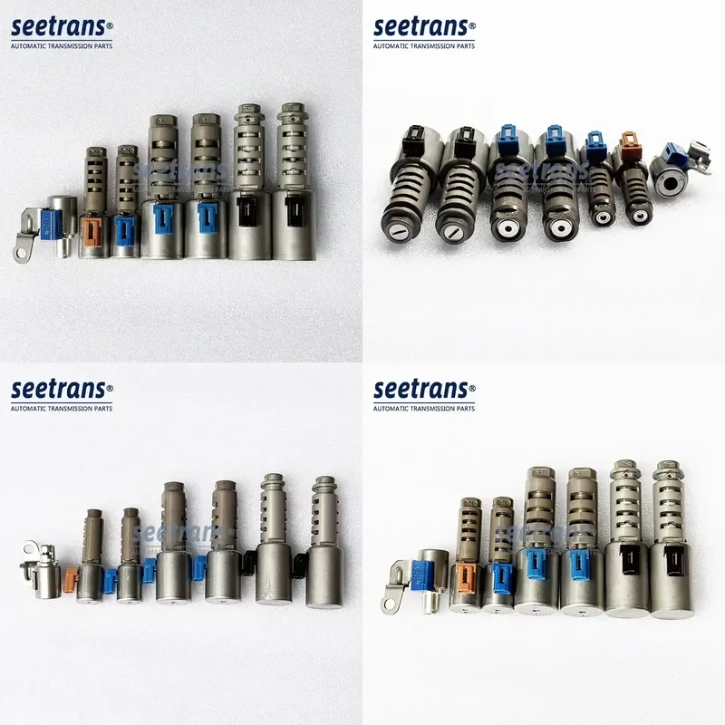 U661E Automatic Transmission Valve Body Solenoid Valve Group Oil Pressure Shift Solenoid Valve 7PCS