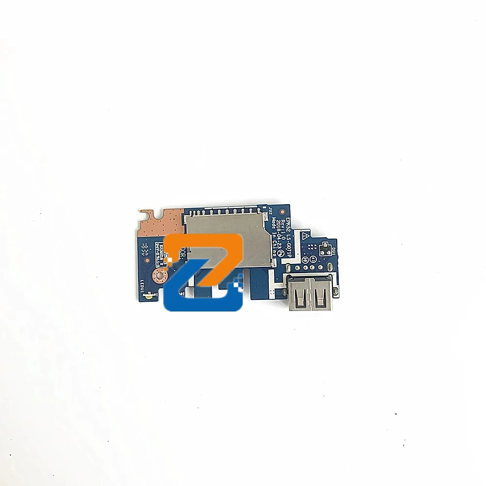 Laptop USB Small Board For HP 15-DA 15-DB 250 G7 255 G7 SD Card Reader Built-in USB port LS-G071P
