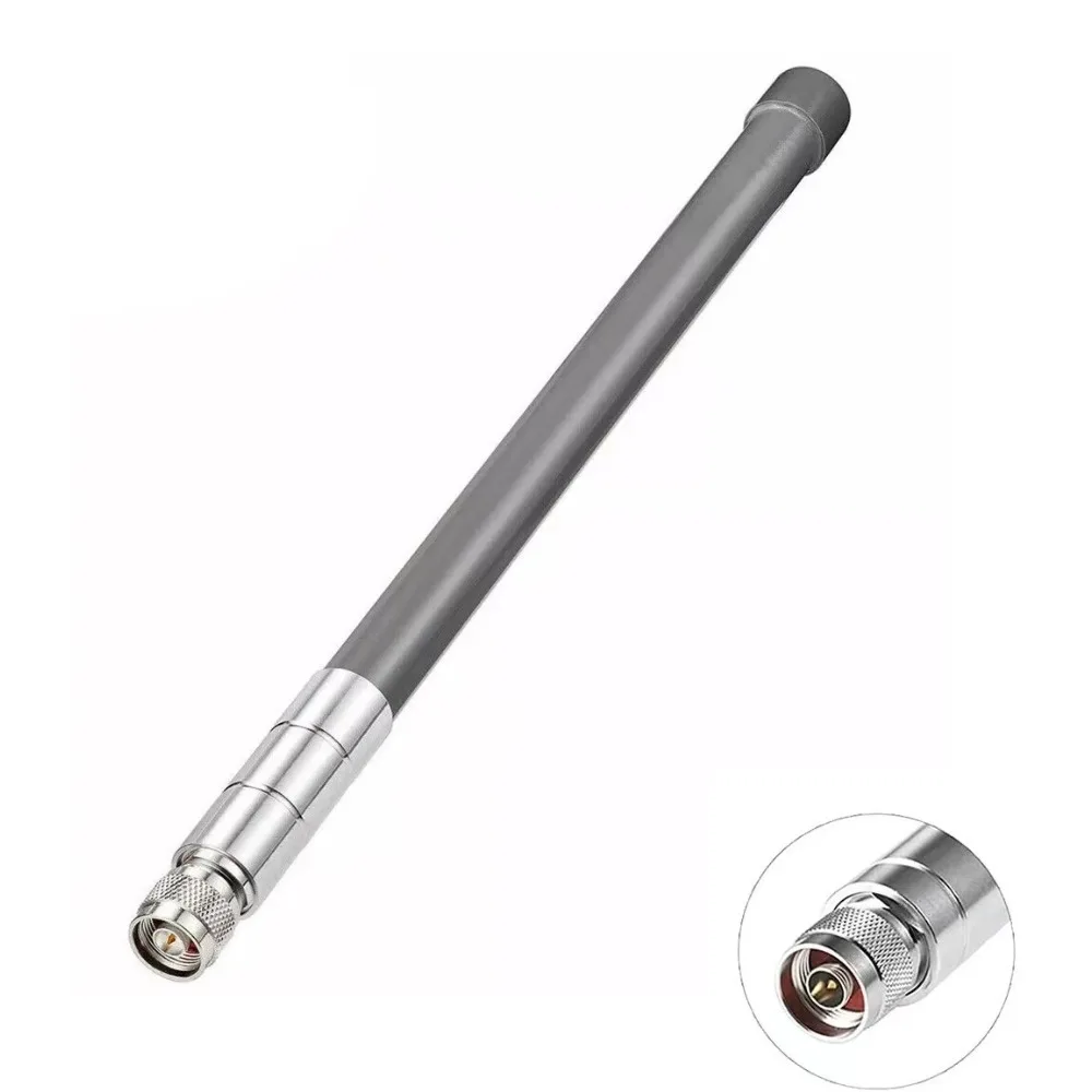 6dBi 868MHz 915MHz LoRa Antenna N Male Outdoor Omnidirectional Fiberglass Waterproof Antennae for Helium Hotspot Miner