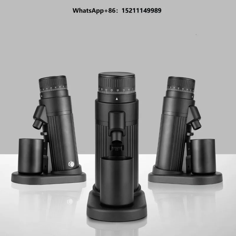 High Capacity Fast Grinding Electric Coffee Grinder Machine Use Conical Burr with Stepless Adjustment for Cafe